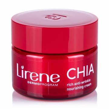 Поживний крем для лица Lirene Superfood For Skin против морщин, с семенами чиа, 50 мл Поживний крем для лица Lirene Superfood For Skin против морщин, с семенами чиа, 50 мл