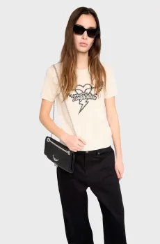 Женский белый кашемировый джемпер Idal Белый XS ZADIG&VOLTAIRE KWSW02931_EGGSHELL