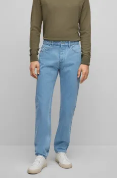 Мужские голубые джинсы Голубой 30 BOSS 50490850;459