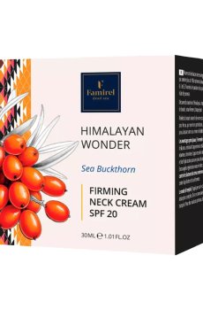 Крем для шеи и декольте Famirel Wonder World Himalayan Wonder Sea Buckthorn Firming Neck Cream, SPF 20, 30 мл