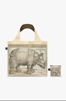 Сумка для ручной клади LOQI Rhinocerus by Albrecht Duerer