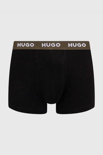 Боксеры HUGO 3 шт мужские цвет чёрный 50517878 Боксеры HUGO 3 шт мужские цвет чёрный 50517878