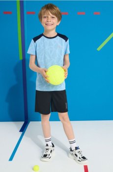Швидкосохнуча спортивна футболка Active - light blue
