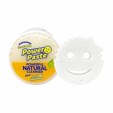 Паста для чистки Scrub Daddy Scrub Mommy Power Paste с губкой, 250 г Паста для чистки Scrub Daddy Scrub Mommy Power Paste с губкой, 250 г