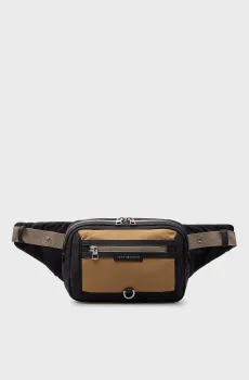 Мужская черная поясная сумка TH PREMIUM NYLON CROSSBODY Черный ONESIZE Tommy Hilfiger AM0AM12501