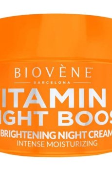 Антивозрастной осветляющий ночной крем для лица Biovene Vitamin C Night Boost Anti-Age Brightening Night Cream, 50 мл