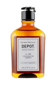 Мужской укрепляющий шампунь Depot 105 Invigorating Shampoo против выпадения волос, 250 мл