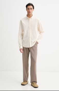 Рубашка с добавлением льна Les Deux Konrad