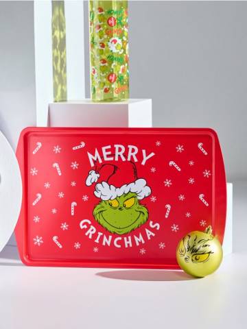 Таця сервірувальна Grinch - різнобарвний Таця сервірувальна Grinch - різнобарвний