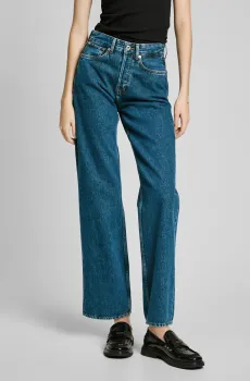Женские синие джинсы STRAIGHT JEANS HW ROBYN Синий 29 Pepe Jeans PL204901IB72