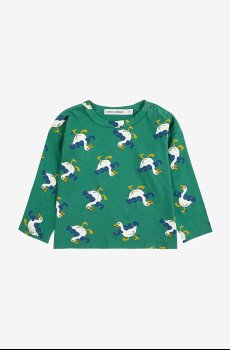 Хлопковый лонгслив для младенцев Bobo Choses La Oca