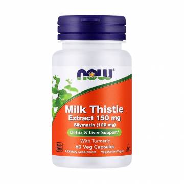 Экстракт расторопши Now Foods Milk Thistle 150 мг, 60 капсул Экстракт расторопши Now Foods Milk Thistle 150 мг, 60 капсул