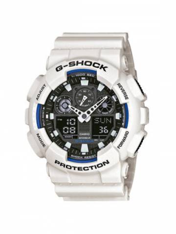 G-Shock Годинник GA-100B-7AER Білий G-Shock Годинник GA-100B-7AER Білий