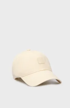 Женская белая кепка MONOGRAM PU PATCH Белый ONESIZE Calvin Klein LV04K5052G