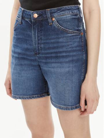 Wrangler Джинсові шорти Cowboy 112351042 Голубий Relaxed Fit Wrangler Джинсові шорти Cowboy 112351042 Голубий Relaxed Fit