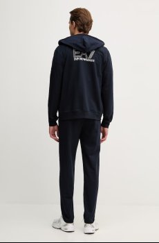 Хлопковый спортивный костюм EA7 Emporio Armani