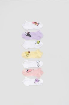 Reserved - Шкарпетки Hello Kitty and Friends, 7 пар - різнобарвний - 213JL-MLC