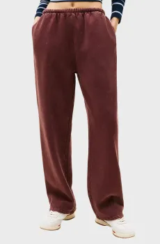 Женские коричневые брюки WIDE Коричневый L Tommy Jeans DW0DW21790