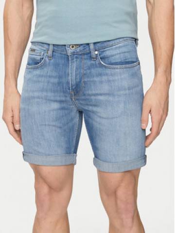 Pepe Jeans Джинсові шорти Slim Short PM801080MN8 Голубий Slim Fit Pepe Jeans Джинсові шорти Slim Short PM801080MN8 Голубий Slim Fit
