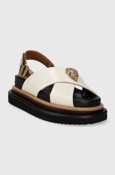 Кожаные сандалии Kurt Geiger London Orson Cross Strap Sandal