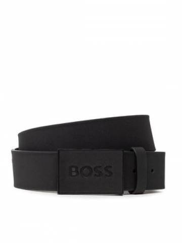 Boss Чоловічий ремінь Icon-S1 50471333 Чорний Boss Чоловічий ремінь Icon-S1 50471333 Чорний