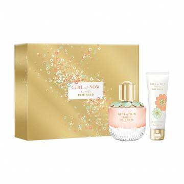 Парфюмированный набор Elie Saab Girl Of Now Lovely женский (парфюмированная вода, 50 мл + лосьон для тела, 75 мл) Парфюмированный набор Elie Saab Girl Of Now Lovely женский (парфюмированная вода, 50 мл + лосьон для тела, 75 мл)