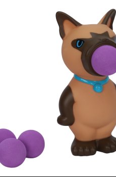 Іграшка-антистрес HogWild Стріляюче звірятко Сіамський кіт (HW54810)