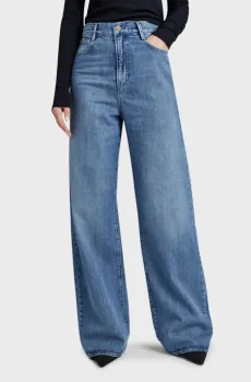 Женские синие джинсы Deck 2.0 High Loose Wmn Синий 25-32 G-Star RAW D23591,D301