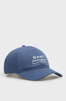 Мужская темно-синяя кепка GRAPHIC Синий ONESIZE Gant 9901307