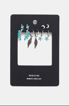 Сережки Medicine 5 шт