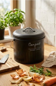 Контейнер для компосту - чорний