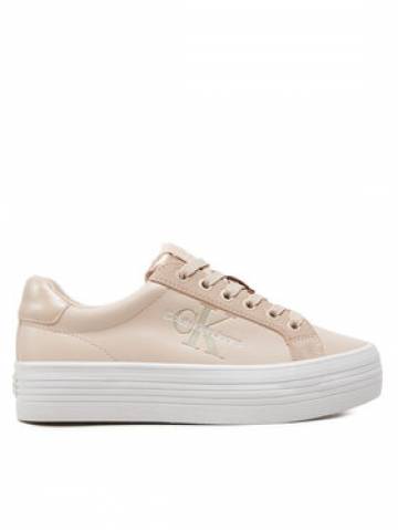 Calvin Klein Jeans Снікерcи Bold Vulc Flatf Low Mix Ml Mtr YW0YW01492 Бежевий Calvin Klein Jeans Снікерcи Bold Vulc Flatf Low Mix Ml Mtr YW0YW01492 Бежевий