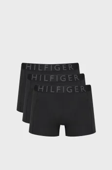 Мужские черные боксеры (3 шт) Черный XL Tommy Hilfiger UM0UM03887