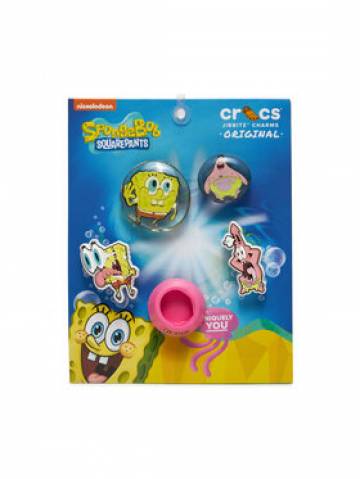 Crocs Прикраса для взуття Jibbitz Spongebob Bubble 5 Pck Кольоровий Crocs Прикраса для взуття Jibbitz Spongebob Bubble 5 Pck Кольоровий