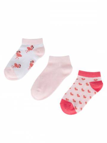 JENNY Шкарпетки 7KB-001-SS25 (3-PACK) Рожевий JENNY Шкарпетки 7KB-001-SS25 (3-PACK) Рожевий