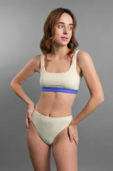 Женский белый топ Белый S brabrabra SLZ23901006