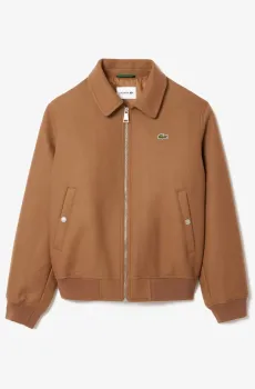 Мужская коричневая шерстяная куртка Коричневый 58 Lacoste BH2888SIX