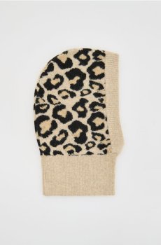 Reserved - Балаклава з леопардовим принтом - різнобарвний - 199FD-MLC