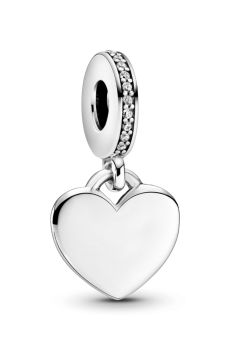 Намистина "Серце для гравіювання"