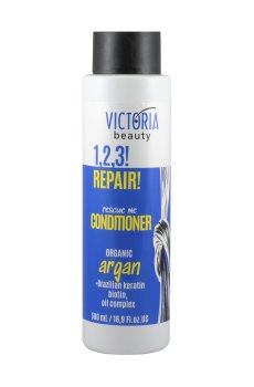 Кондиционер Victoria Beauty 1, 2, 3! Repair! Conditioner для поврежденных волос, 500 мл