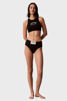 Женский черный топ UNLINED Черный XS Calvin Klein LV00QF8707