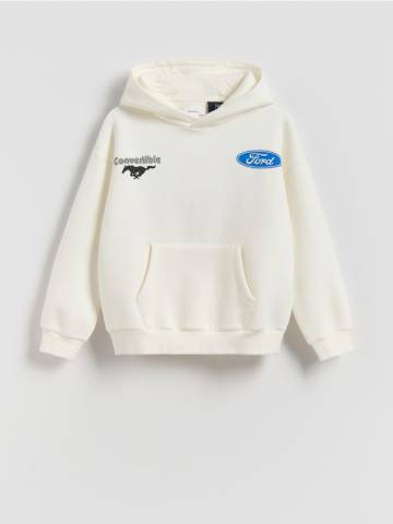 Reserved - Бавовняний світшот Ford - кремовий - 979FJ-01X Reserved - Бавовняний світшот Ford - кремовий - 979FJ-01X