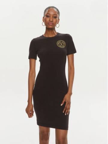 Versace Jeans Couture Повсякденна сукня 76HAOT02 Чорний Slim Fit Versace Jeans Couture Повсякденна сукня 76HAOT02 Чорний Slim Fit