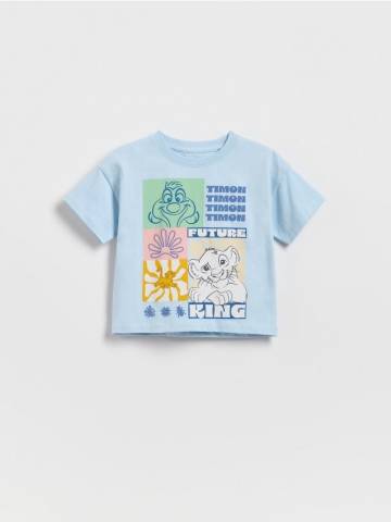Reserved - BOYS` T-SHIRT - світло-блакитний - 143CJ-50X Reserved - BOYS` T-SHIRT - світло-блакитний - 143CJ-50X