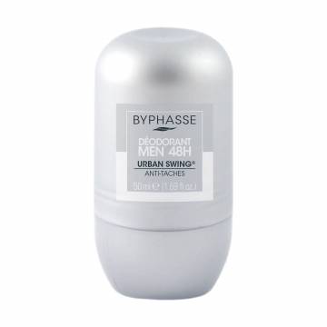 Мужской шариковый дезодорант Byphasse 48H Men Deodorant Urban Swing, 50 мл Мужской шариковый дезодорант Byphasse 48H Men Deodorant Urban Swing, 50 мл