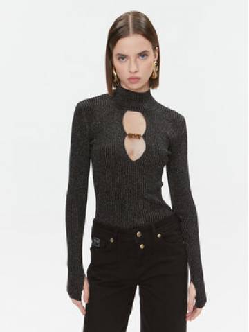 Versace Jeans Couture Блузка 75HAFM48 Чорний Slim Fit Versace Jeans Couture Блузка 75HAFM48 Чорний Slim Fit