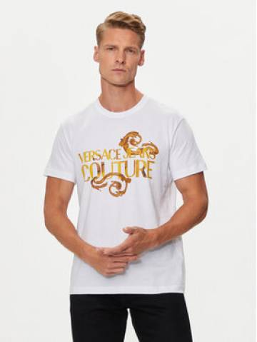 Versace Jeans Couture Футболка 76GAHG00 Білий Regular Fit Versace Jeans Couture Футболка 76GAHG00 Білий Regular Fit