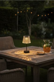 Настільна сонячна LED-лампа - clear