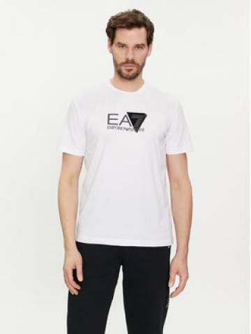 EA7 Emporio Armani Футболка 3DPT36 PJULZ 1100 Білий Regular Fit EA7 Emporio Armani Футболка 3DPT36 PJULZ 1100 Білий Regular Fit