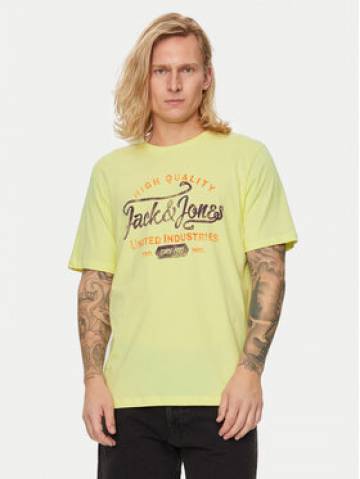 Jack&Jones Футболка Jprblulouie 12259674 Жовтий Regular Fit Jack&Jones Футболка Jprblulouie 12259674 Жовтий Regular Fit